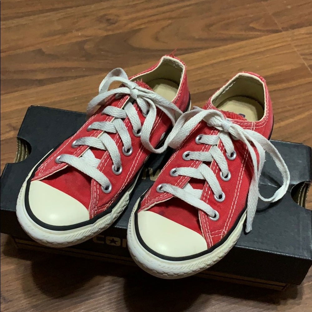 Youth Converse Red
